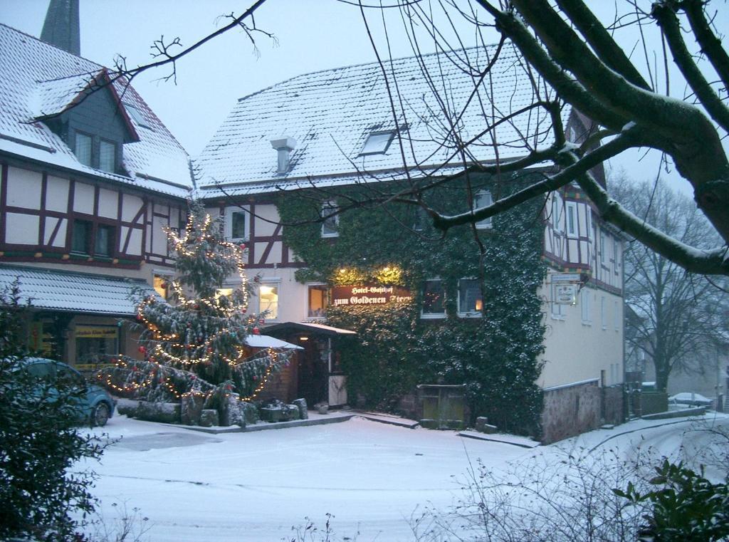 Hotel Fritz'Es Goldener Stern Schauenburg Exterior foto
